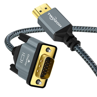 6FT HDMI to VGA Active Adapter Converter Cable 1920X1200/1080P