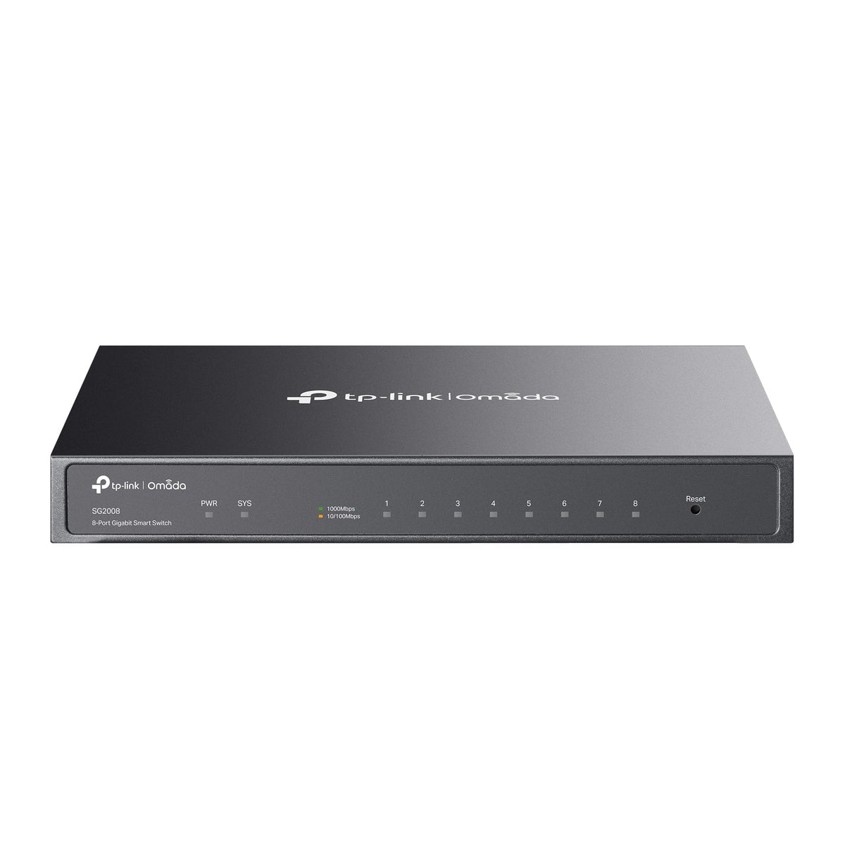 TP-Link Jetstream 8-Port Gigabit Smart Switch (TL-SG2008) - SDN Integr