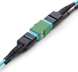 Coupleur MPO/MTP StarTech, Adaptateur Fibre Optique Monomode, Clé Haut-Clé Bas