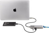 StarTech.com 3-Port USB-C Hub, 2.5 Gbps Ethernet, 100W PD Pass-Through