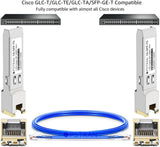 Module émetteur-récepteur cuivre SFP RJ45 1000BASE-T compatible avec Cisco GL