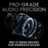 Logitech G PRO X Wireless Lightspeed Gaming Headset with Blue VO!CE Mi