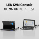 Commutateur KVM DisplayPort à 8 ports