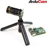 Arducam 8-50mm C-Mount Zoom Lens for IMX477 Raspberry Pi HQ Camera, wi