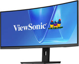 ViewSonic VG3409C écran 34 po 1440p ultrawide incurvé VA affichage avec