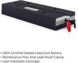 Cartouche de batterie de remplacement CyberPower RB1260X8B, 12V/6Ah