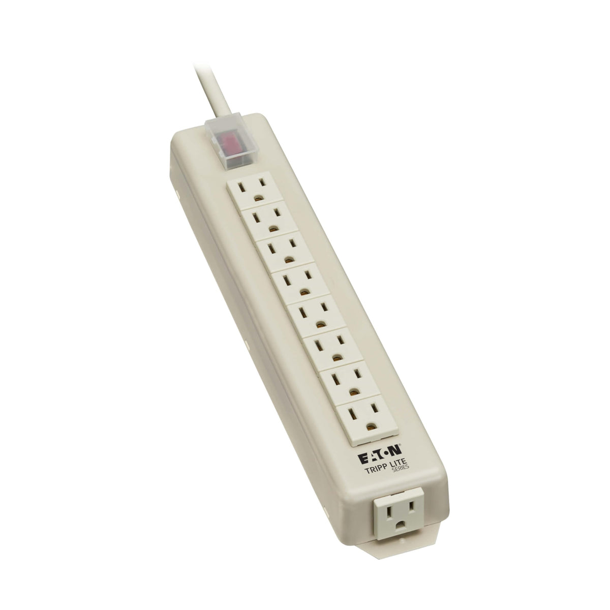 Power Strip 10OUT 5-15R 5-15P 120V 15FT Cord Metal Circuitbreaker