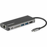 StarTech.com USB C Multiport Adapter, Portable USB-C Dock to 4K HDMI