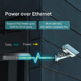TP-Link Commutateur PoE Plus Gigabit 16 ports Montage en baie Gestion Web facile Smart