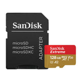 SanDisk 128GB Extreme microSDXC UHS-I Memory Card with Adapter Up to 1
