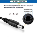 Facmogu 3 Prong DC 12V 3A 36W AC to DC Power Adapter, Desktop Adpater