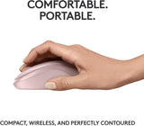Logitech M240 Silent Bluetooth Mouse, Wireless, Compact, Portable, Smo