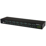 StarTech.com USB to Serial Hub – 16 Port – COM Port Retention – Rack M