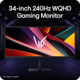 LG 34G630A Gaming Monitor Ultragear G6-34-Inch/WQHD (3440x1440) / 240H