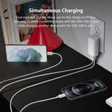 Chargeur mural StarTech 37 W USB-C et USB-A, chargeur portable avec chargement rapide USB Power Delivery, sortie USB-C PD 25 W / USB-A 12 W, double port