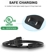 Printer Power Cord Compatible with HP,Canon,Epson Printer Power Cable