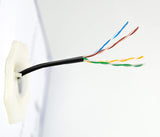 Câble Ethernet CAT6 25 pieds Noir CAT 6 POE