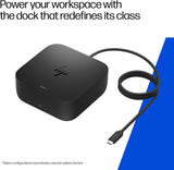 HP USB-C 100W G6 Dock, Future-Proof Design with Ambient LED Lighting a