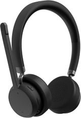 Lenovo Wireless Stereo Headset, Noise Cancelling Mic, Bluetooth 5.3 Mu