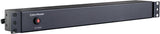 CyberPower PDU15B8R Basic PDU, 100-125V, 15A (Derated to 12A), 8 Outle