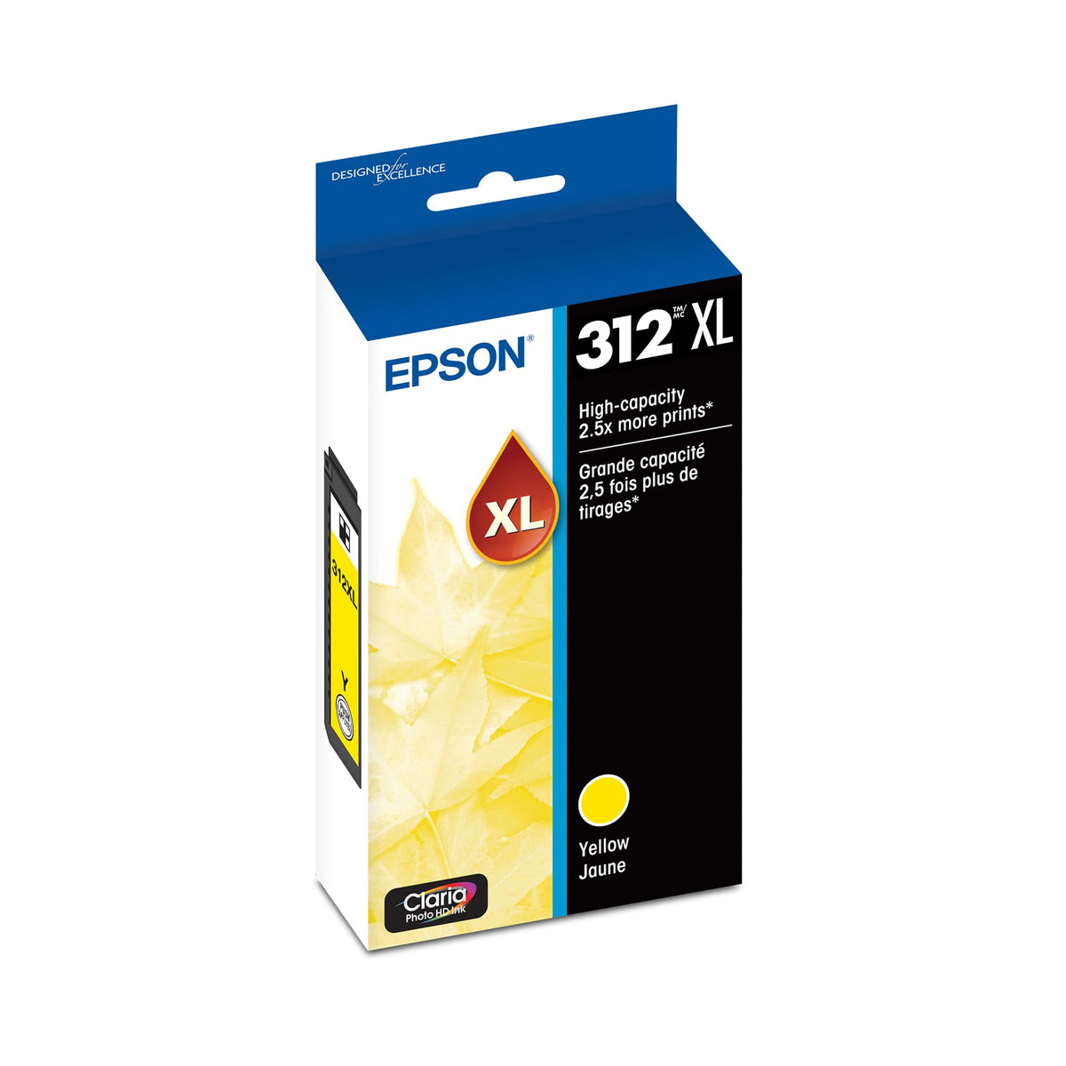 Epson T312XL Claria XL High Capacity Yellow Ink