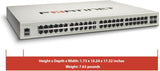 Commutateur réseau Fortinet FortiSwitch 148F-FPOE