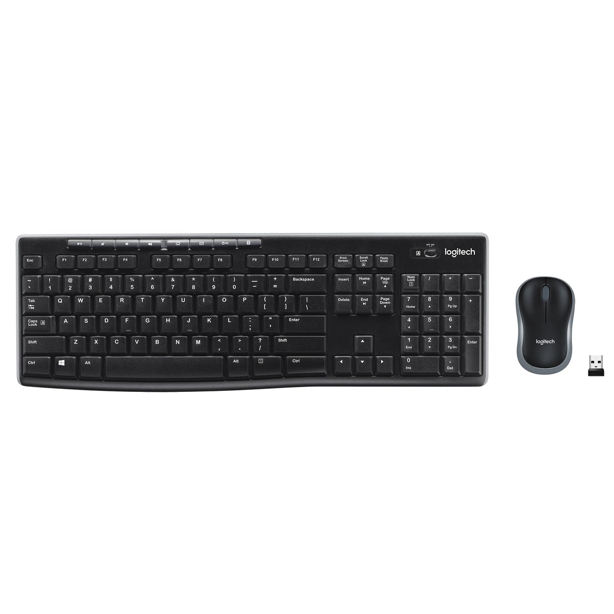 Logitech MK250 Compact Wireless Keyboard and Mouse