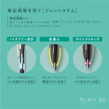 Stylo bille Zebra Zbra 3 couleurs, Blen 3C 0,7 mm, corps gris (B3A88-GR)