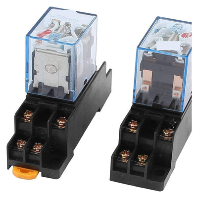 MY2-AC 110V-120V Relay DC with Base 10A