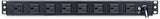 CyberPower PDU15B2F8R 15A 10-Outlets 1U RM Basic Power Distribution Un