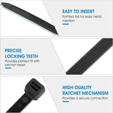 1000PK 6IN Nylon Cable Ties