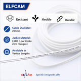 5M Fiber Optic Cable - Multimode Duplex 62.5/125 LSZH Fiber Jumper Cord - LC/ST