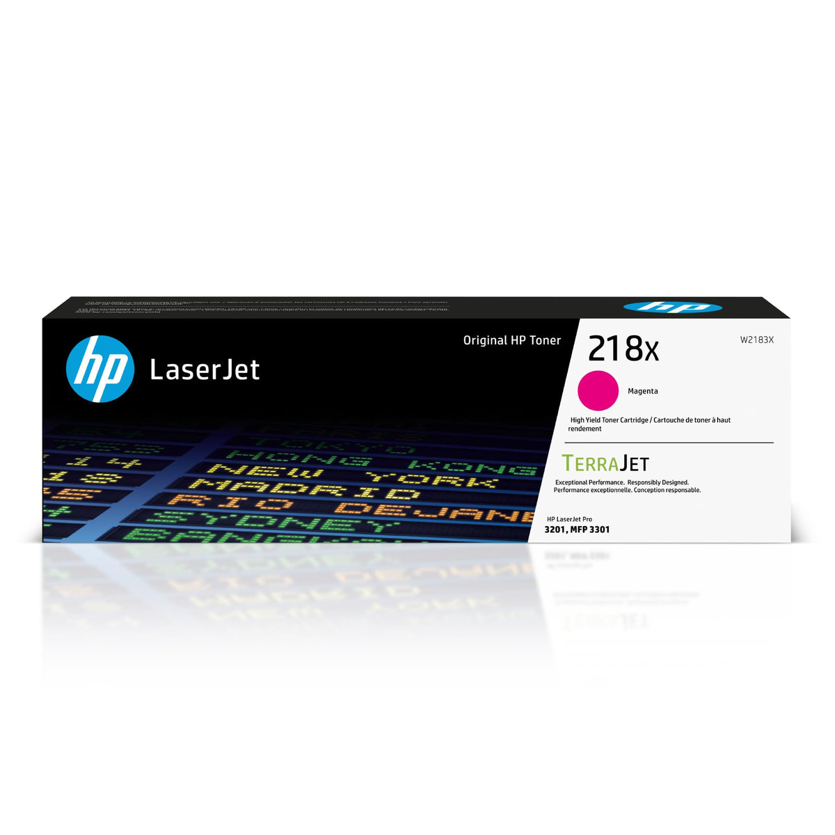 Cartouche de toner LaserJet originale HP 218X - Haut rendement - Magenta XL (H