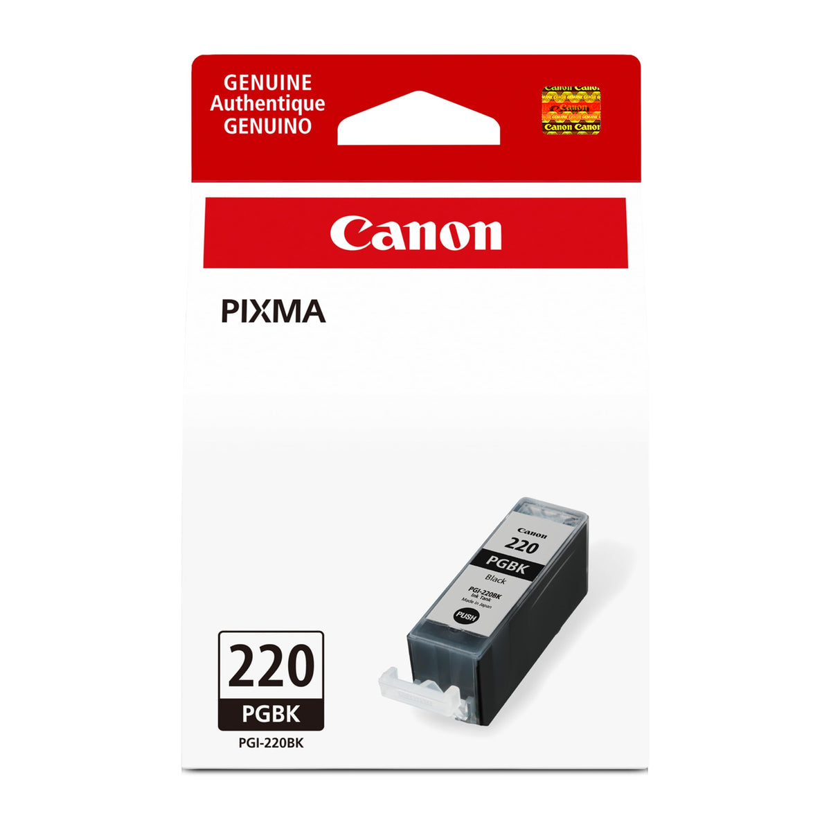 Canon Véritable cartouche d'encre Canon PGI-220, noir non applicable
