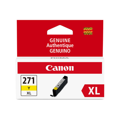 Canon Genuine Canon CLI-271XL HIGH Yield Ink Cartridge, Yellow