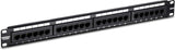TRENDnet 24-Port Cat6 Unshielded Patch Panel, Wallmount or Rackmount