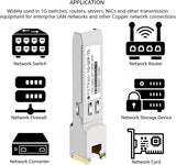 Module émetteur-récepteur cuivre SFP RJ45 1000BASE-T compatible avec Cisco GL