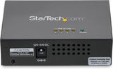 StarTech.com 4 Port Gigabit Midspan - PoE+ Injector - 802.3at and 802.