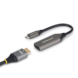 Adaptateur StarTech USB-C vers HDMI, 8K 60HZ / 4K 120HZ, compatible Thunderbolt / USB4, convertisseur USB C vers HDMI 2.1, HDR10+, câble de 20 cm (7,9 po)