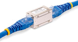 Coupleur RJ45 blindé StarTech, coupleur CAT6A en ligne, femelle à femelle (F/F) brochage T568B, extension de câble Ethernet blindé