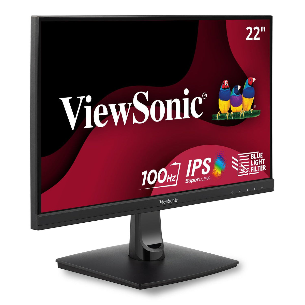 ViewSonic VA2214-H moniteur 22 pouces 1080p avec 100Hz, taux de rafraîchissement variable