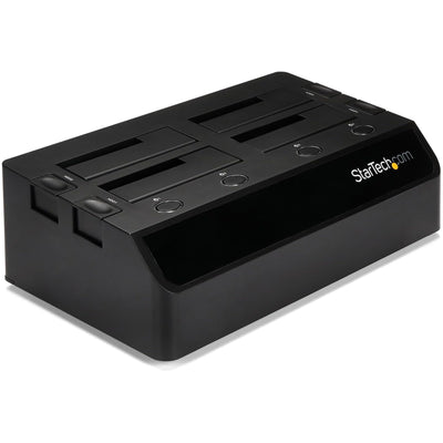 StarTech.com 4-Bay USB 3.0 to SATA Hard Drive Docking Station, USB Har