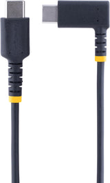 StarTech.com 6ft (2m) USB C to C Charging Cable Right Angle - 60W PD 3