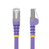StarTech.com 50ft Purple CAT6a Ethernet Cable, Snagless RJ45, 10GbE, 1