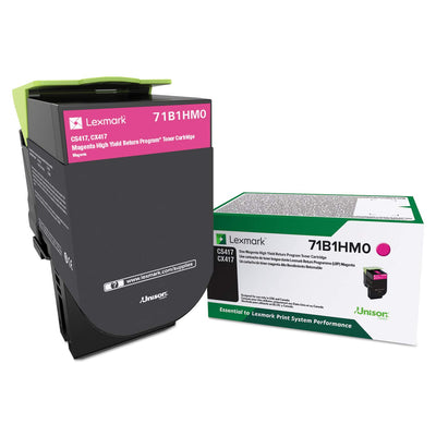 Lexmark 71B1HM0 Magenta High Yield Toner Cartridge