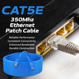 Cables Direct Online Cat5e 75FT Network Ethernet Patch Cable, 350Mhz I