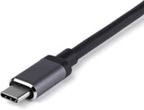 StarTech.com USB C Multiport Adapter - USB-C to HDMI or Mini DisplayPo