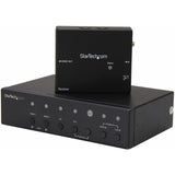StarTech.com Multi-Input HDBaseT Extender with Built-in Switch - Displ