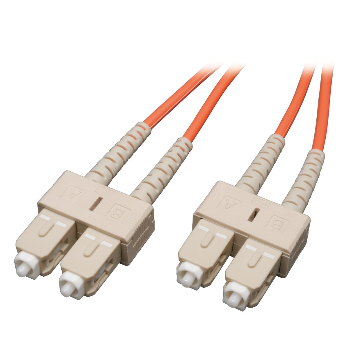 CÂBLE DE RACCORDEMENT FIBRE MULTIMODE DUPLEX 50/125 (SC/SC) / 15M (50-PI.)