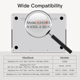 JETech Protecteur d'écran pour MacBook Pro 14 pouces (M1-M5, 2021-2026), An
